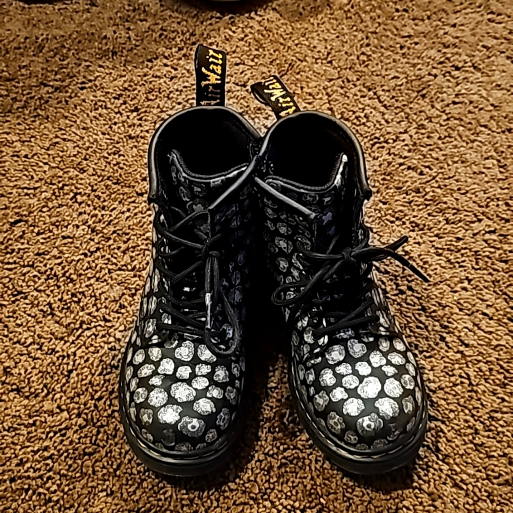 Kids Doc Martens Sparkly Boots